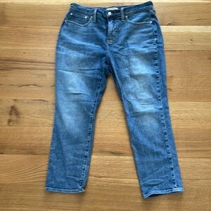 Madewell Perfect Vintage Jean in petite sizing—29p